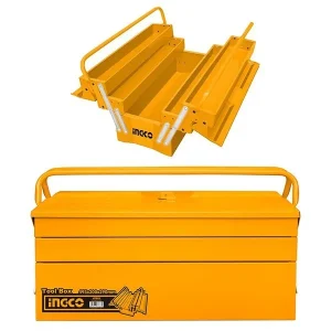 20 Inch Steel Empty Tool Box Ingco Brand (3 Tray) HTB02