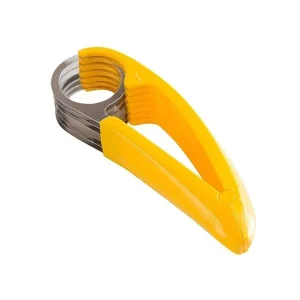 Stainless Steel Manual Banana Slicer Fruit Cutter