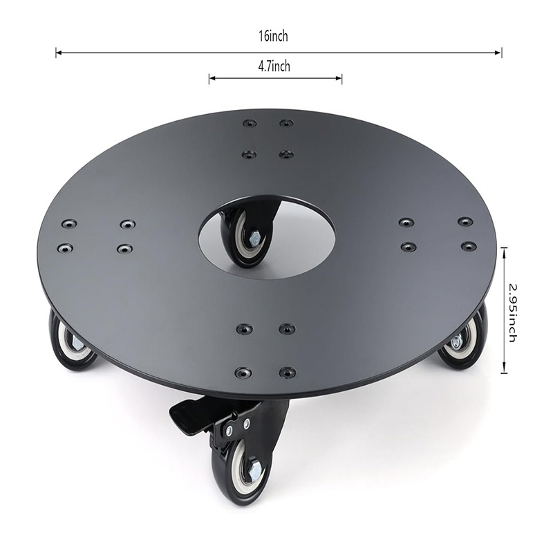 Heavy Duty Rolling Plant Stand with Lockable Wheels 12 Inch 14 Inch 16 Inch - Image 5