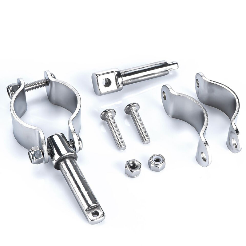 Oarlock Socket Clamp 316 Stainless Steel Clamp-On Oarlock Rowlock Side Mount Line Oarlock Holder Marine Yacht - Image 6