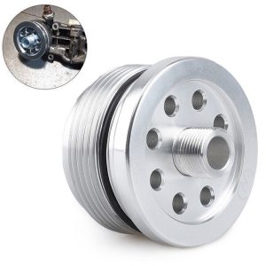 Smart Oil Sandwich Oil Filter Adapter Conversion Billet Aluminium Fit For Smart Fortwo 450