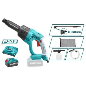 20V 24.8Bar Cordless Pressure Washer Total Brand TPWLI20084