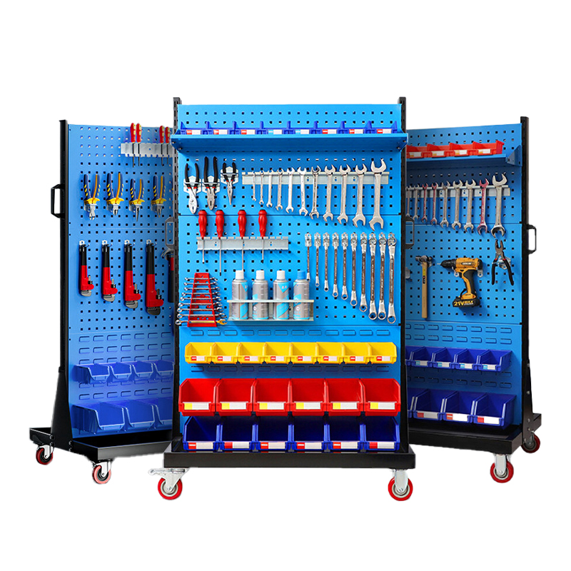 Hardware Tool Rack Material Rack Tool Organizer Hole Board Workshop Tool Display Stand