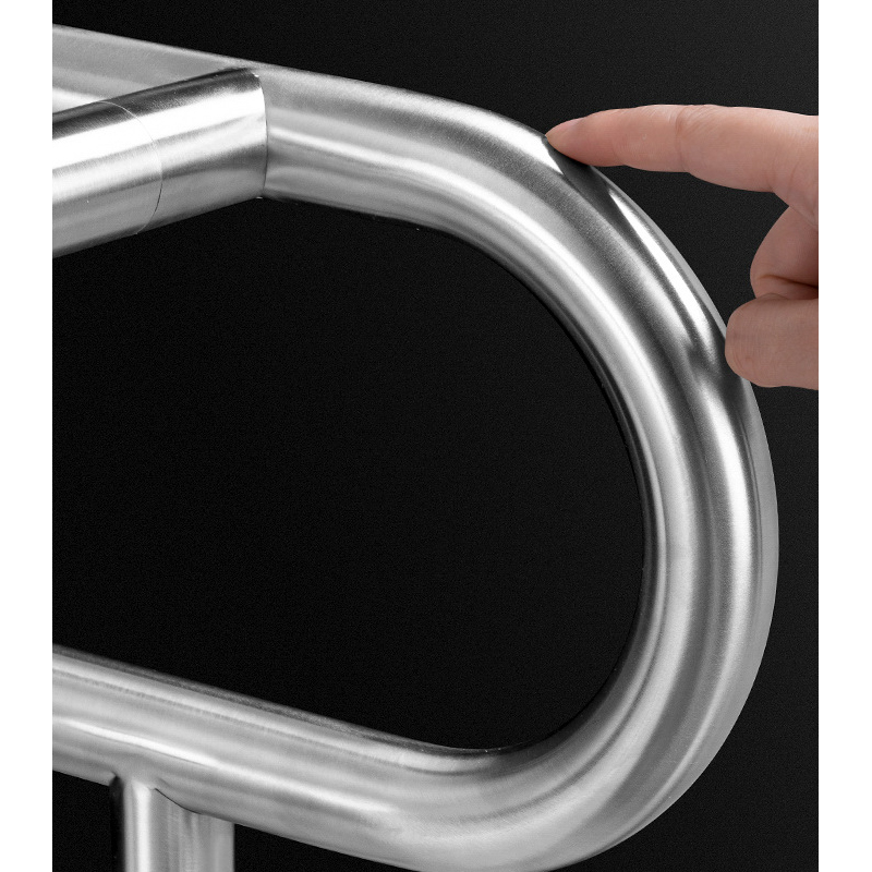 Bathroom Grab Bar Safety Support Rail Stainless Steel for Washstand Bathroom Toilet CR-NV - Image 9