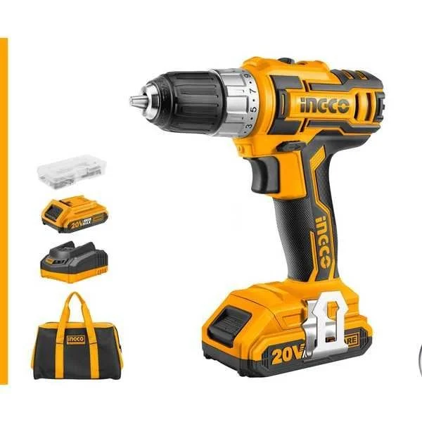 20V / 2Ah / 45NM Lithium-Ion Cordless Drill Machine Ingco Brand CDLI2002