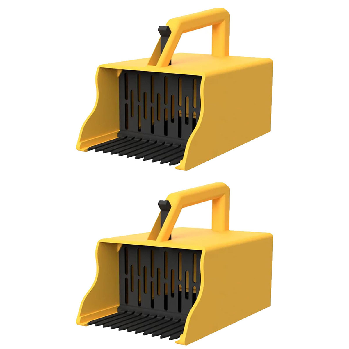 2pcs Berries Collector Tools Easy Harvest Blueberries Raspberries Pickers with Lightweight Ergonomic Design Berries Picking Tool RS-OT