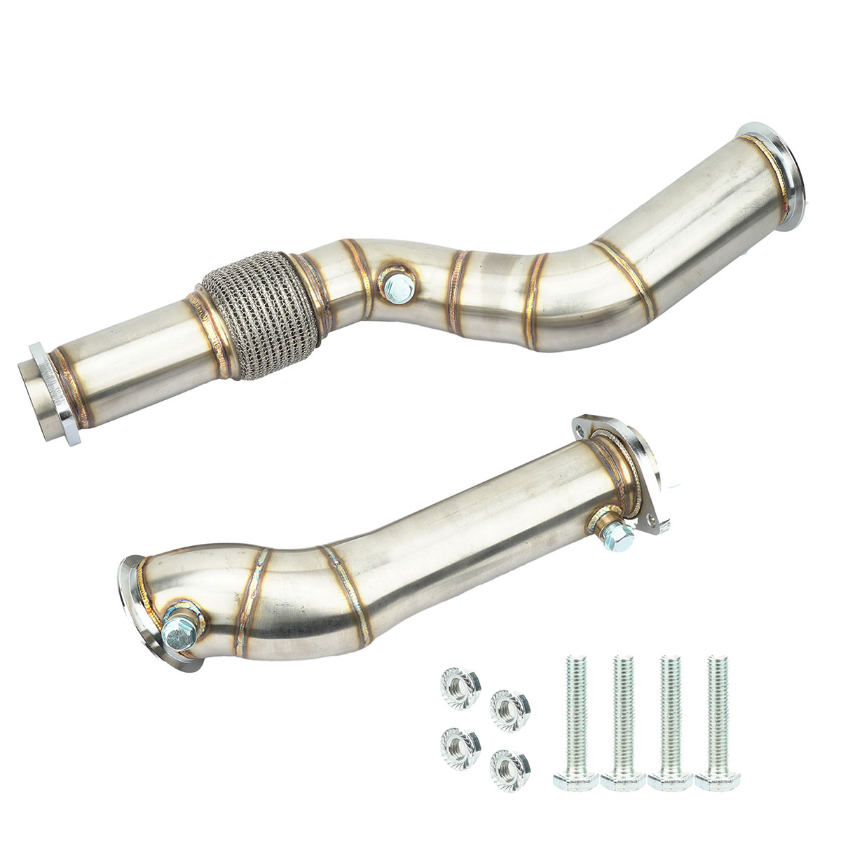 BMW Exhaust Manifold for BMW M3 M4 G80 G82 G83 Downpipe S58 3.0T Engine RS-OT - Image 2