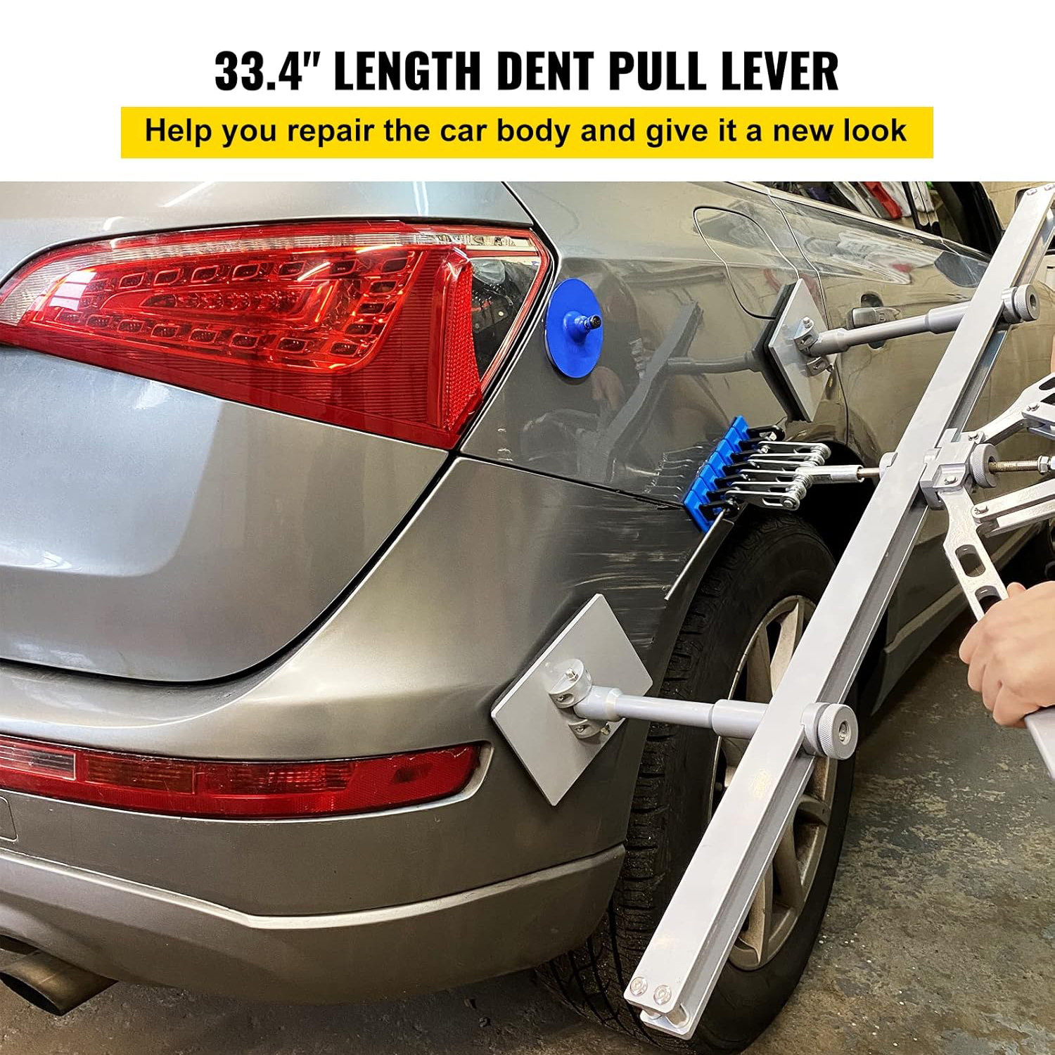 Car Dent Repair Tool Dent Pull Lever Bar Kit Aluminium Body Rapid Shaping Pulling Hammer Recovery CR-NV - Image 6
