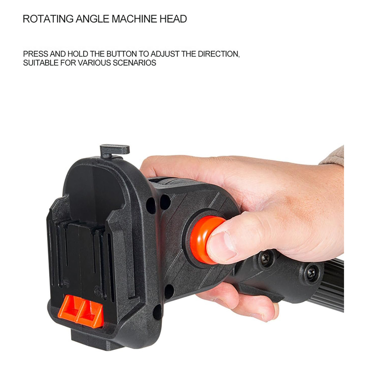 Cordless Electric Pruning Shear Brushless Chainsaw with Telescopic Pole for Saw Tree Trimming CR-AG - Image 5