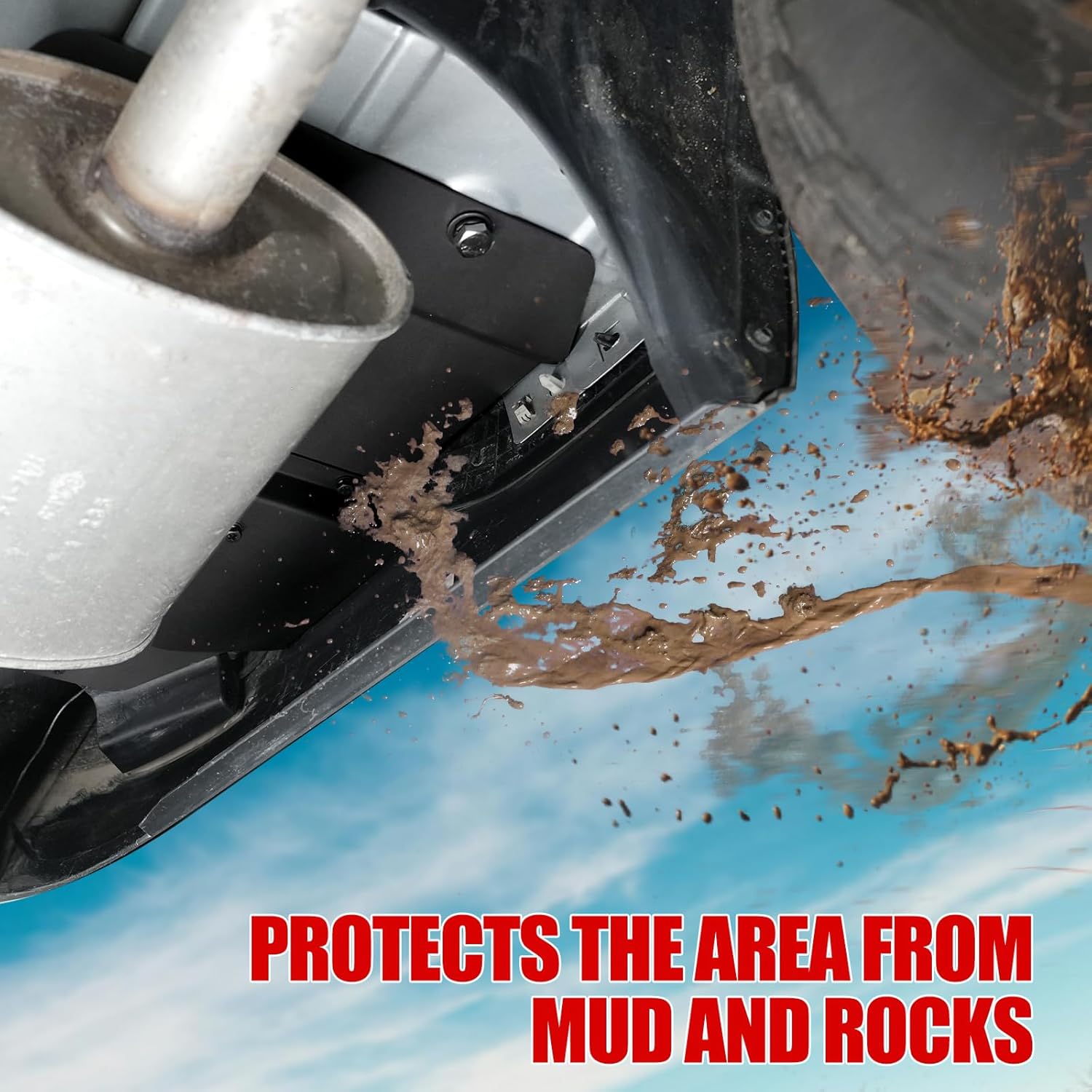 Ford Underbody Shield Cover Splash Shield Prevent Mud and Stone for Maverick 2022 to 2025 CR-SP - Image 9