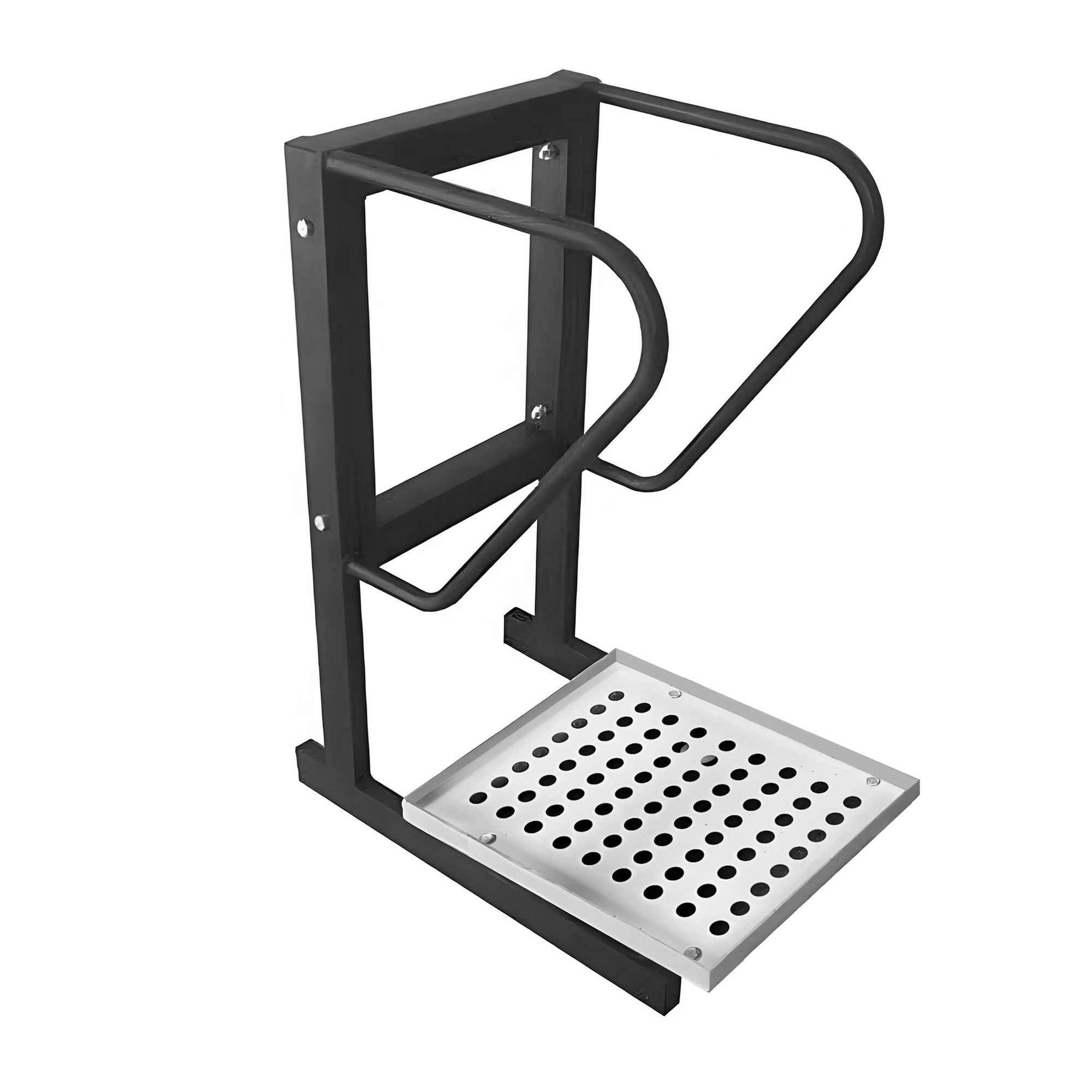 Golf Bag Organizer Single Seat Golf Bag Stand Removable Dividers Non-Slip Base Sturdy Steel CR-SP - Image 4