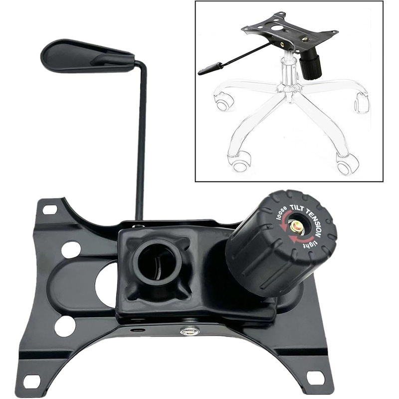 Office Chair Tilt Mechanism Base Plate Control Lift Mechanism Replacement Parts Accessory