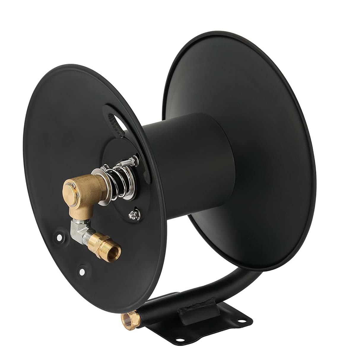Pressure Washer Hose Reel Air Hose Reel Hand Crank High Pressure Hose Reel Heavy Duty 4000 PSI Washer Hose Reel FY-SP