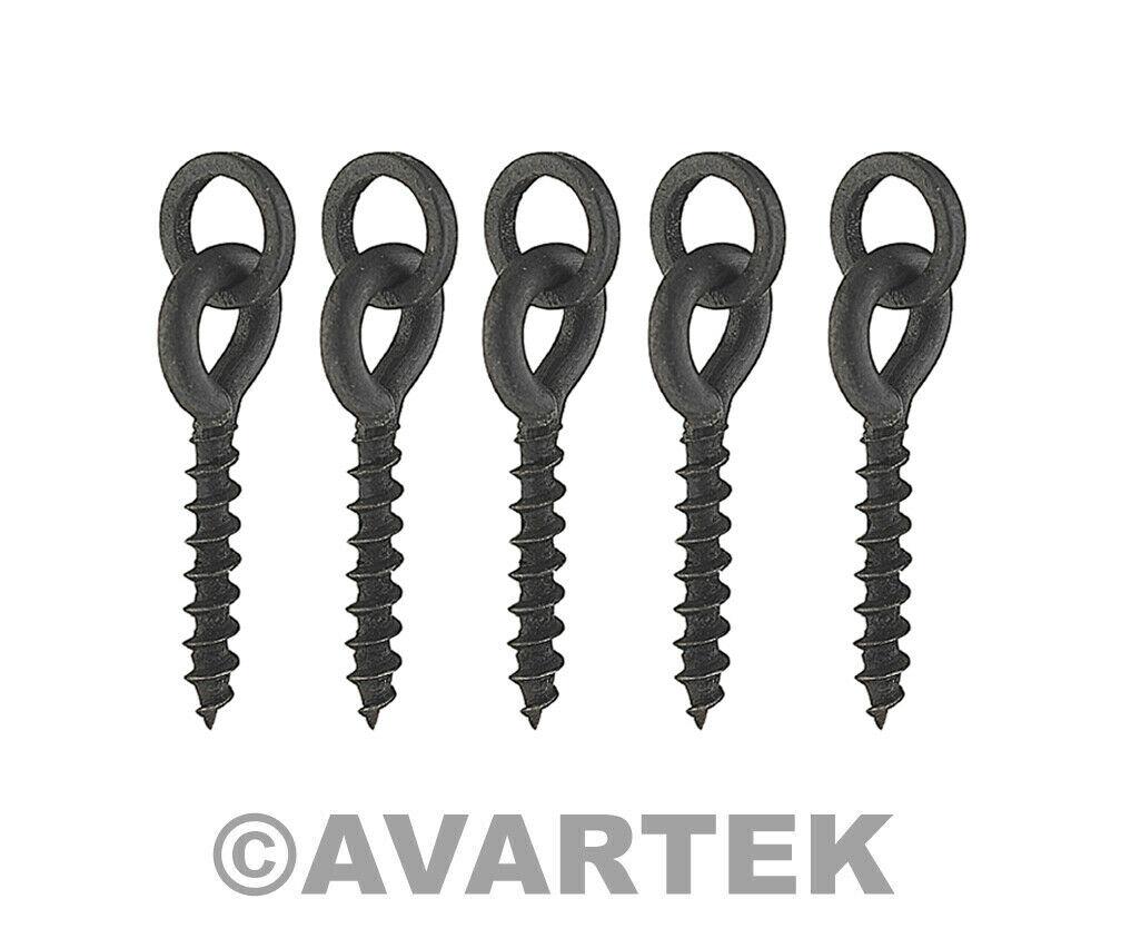 10 x 12mm Bait Screw Ring Carp Chod Pop Up Rig Terminal Fishing Tackle - Image 5