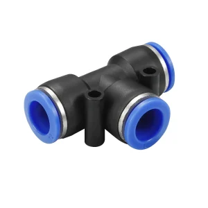 12mm T Piece Push in Pneumatic Connector
