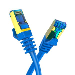 7.5m CAT7 High Speed Shielded Ethernet Cable 1000MHz 10Gbps RJ45 – Blue
