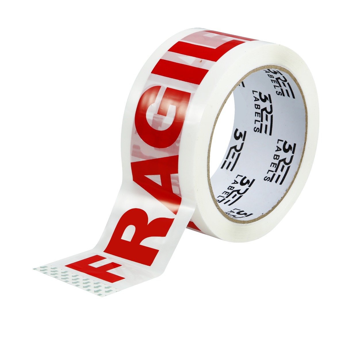 3REE Packaging Tape 48mm x 66m Fragile Pack of 6 - Image 3