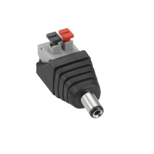 DC Power Male Push on Terminal Connector