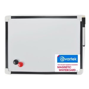 A4 Magnetic Whiteboard Dry Wipe Board Mini Office Notice Memo White Board Pen and Eraser
