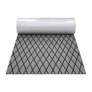 Yacht Decking Sheet Mat EVA Boat Flooring Decking Mat Non-Slip UV Resistant 5mm Thickness CR-OT